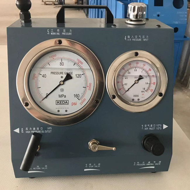 Bomba neumática portátil de acero 0 de la bomba de alta presión hidráulica de 1200 barras