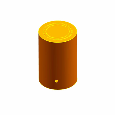 Serie de aluminio de efecto simple 218 de Jack RAC del cilindro hidráulico a 1589KN