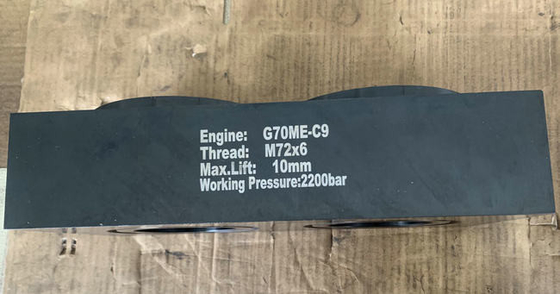 Negro Jack Bolt Tensioning Bolt Stretcher hidráulico del motor diesel