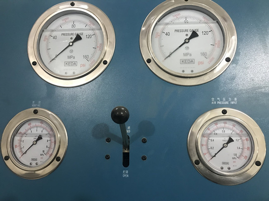 El dispositivo neumático de la prueba de la válvula del combustible puede probar al hombre Mk98 con el indicador de presión del indicador